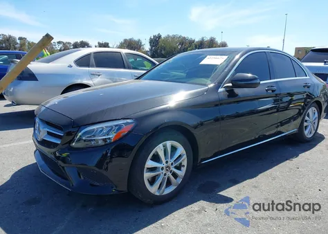 2019 Mercedes-Benz C 300 из США, поврежденный, VIN 55SWF8DBXKU308962